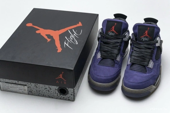 AJ4-766302 x 4 Jordan AJ4-766302 Travis Air Retro Purple Scott 0820